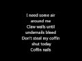 atreyu- coffin nails lyrics HQ