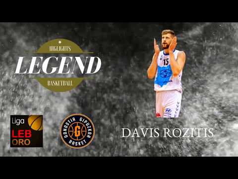 highlights DAVIS ROZITIS / DELETECO GIPUZKOA BASKET / SPAIN / CHAMPIONS LEB ORO 2019/2020