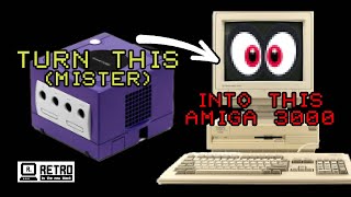The MISTER Amiga 3000 - Turning a GameCube into an Amiga 3000 - kind of .. #pcbway #amiga #amiga3000