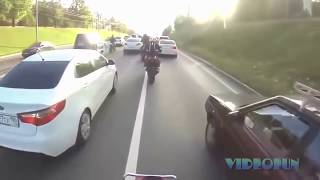 ПОГОНЯ!!!. ГИБДД vs квадрик (мото). По городу. Жесть. Смотреть видео.
