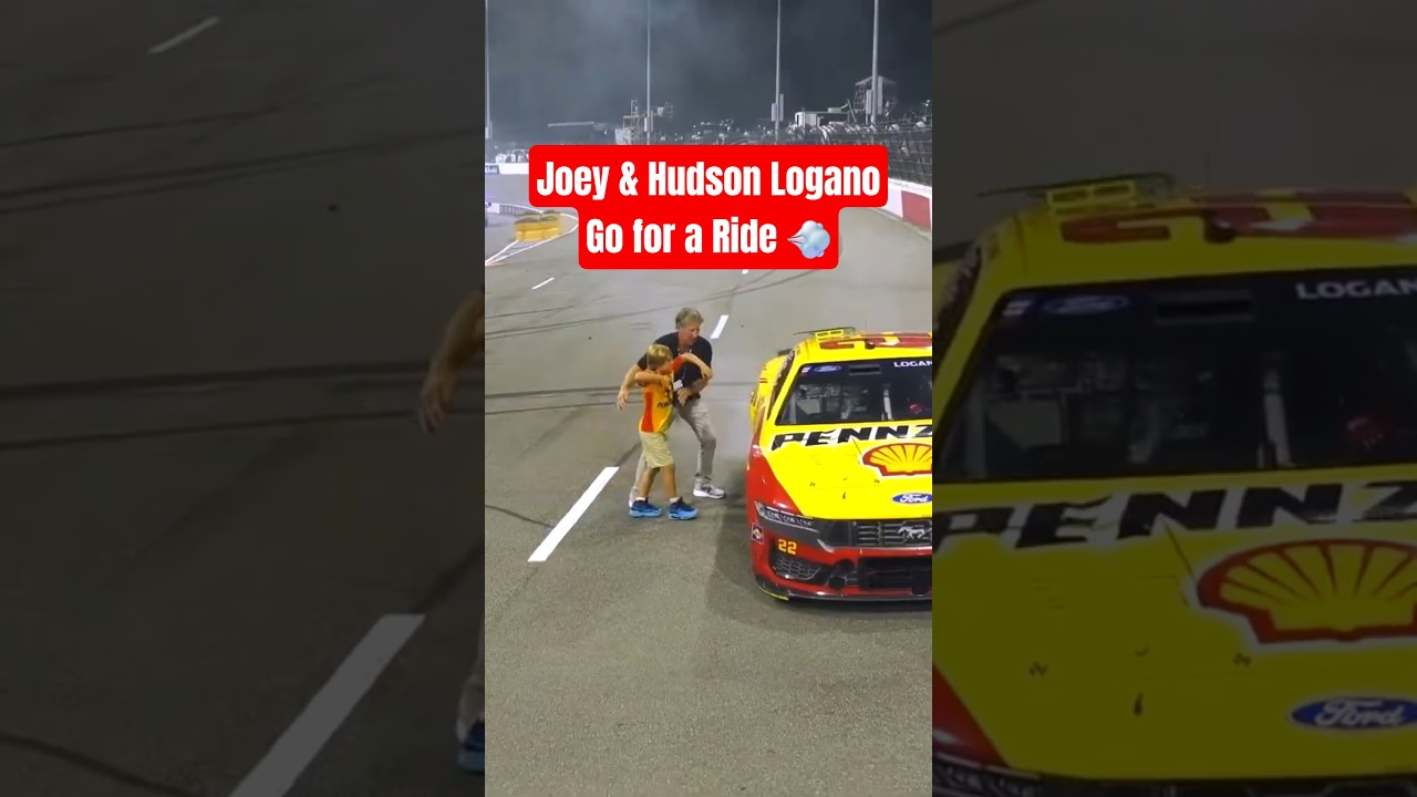 Joey took his son on a ride of a lifetime 🤣