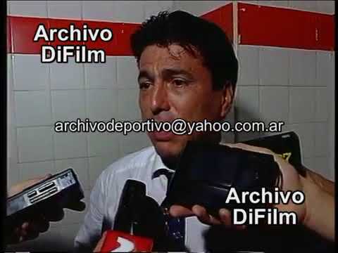 Americo Gallego, Daniel Passarella and Bambino Veira talk about Diego Maradona 1994 FOOTAGE ARCHIVE