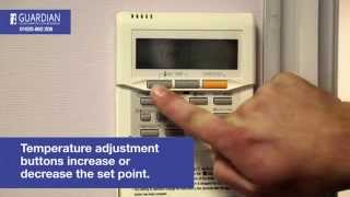 Fujitsu Air Conditioning Control Panel How To Guide