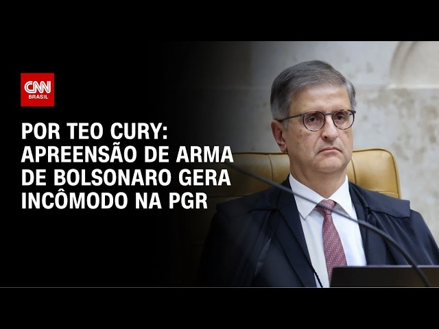 Apreensão de arma de Bolsonaro gera incômodo na PGR | LIVE CNN