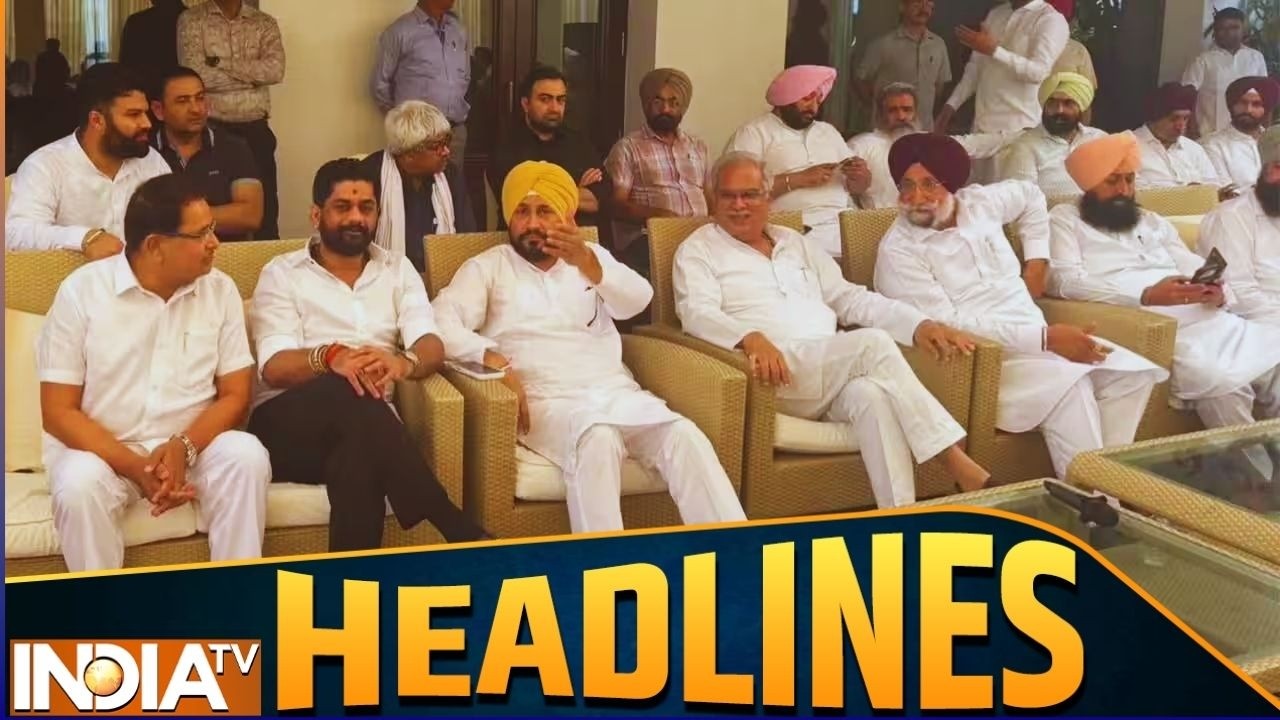 Punjab Congress Updates | Datiya Protest | Narottam Mishra | Yogi Slams SP | Top Headlines