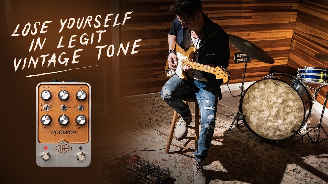 Universal Audio UAFX Woodrow '55 Instrument Amp Emulator Pedal