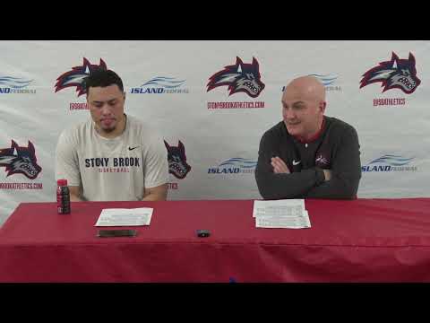 Stony Brook Men's Basketball Postgame Press Conference - Jan. 25, 2024