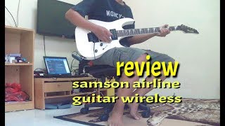 Video thumbnail for Samson airline guitar wireless review - by : Arnos kamjet by Arnos kamjet