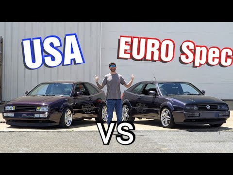 EURO Spec VW Corrado Differences