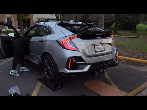 GREDDY SUPREME SP EXHAUST FOR CIVIC SPORT HATCH