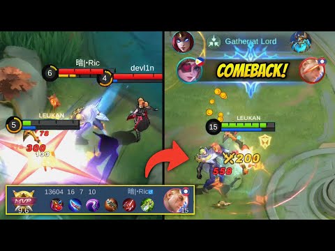 RUBY LATE GAME COMEBACK!🔥RUBY BEST BUILD 2023