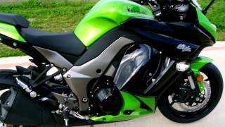 Overview and Review of the 2012 Kawasaki Ninja 1000 ABS Candy Lime Green and Black