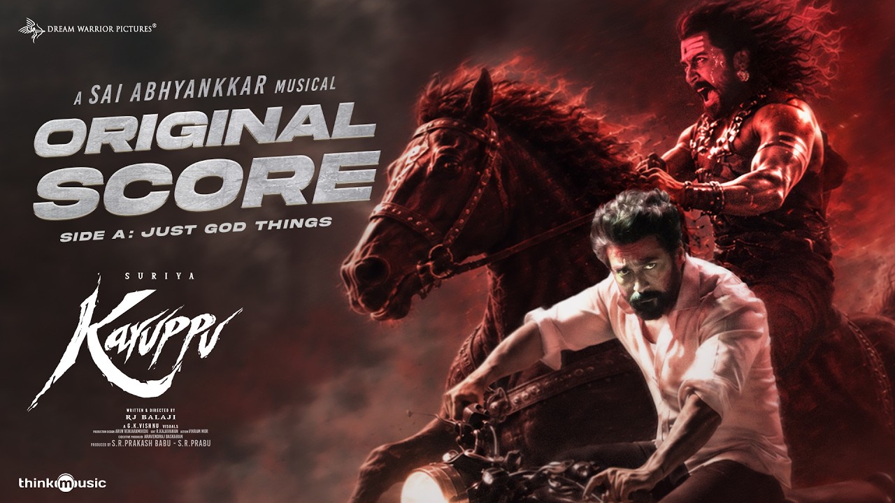 Karuppu - Side A (Just God Things) - Original Score | Suriya | @SaiAbhyankkar | RJ Balaji