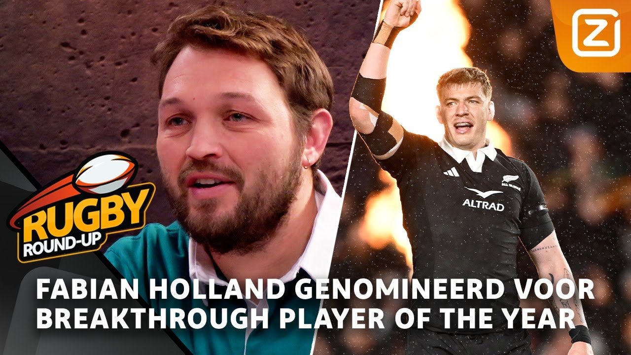 Zeno Kieft: "Deze nominatie van Fabian Holland is echt grandioos" 😍 | Rugby Round-up 20/11/2025