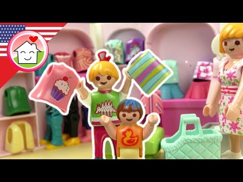 Playmobil Shopping with Lena - The Hauser Family - toys for kids