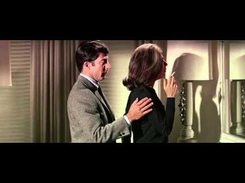 The Graduate:Dustin Hoffman and Anne Bancroft kiss