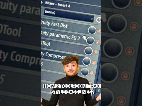 How to make Toolroom Trax style basslines?