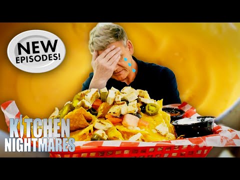 guys they *literally* reheated gordon’s nachos | BRAND NEW Kitchen Nightmares COMPILATION