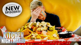 Download lagu guys they *literally* reheated gordon’s nachos | BRAND NEW Kitchen Nightmares COMPILATION mp3