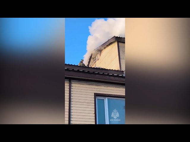 В Иркутске произошёл пожар в здании пивоварни