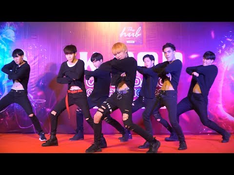 170716 Megsta On cover MONSTA X - Intro + HERO @ The Hub Cover Dance 2017 (Audition)