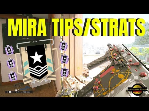 HOW TO PLAY MIRA AT THE HIGHEST LEVEL OF RANKED - Rainbow Six Siege (The Platinum Plays)