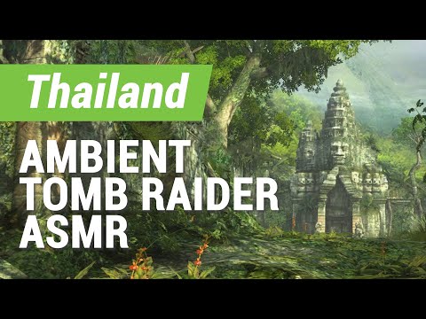 Ambient Tomb Raider ASMR: Coastal Thailand (Wind, Water, Chimes)