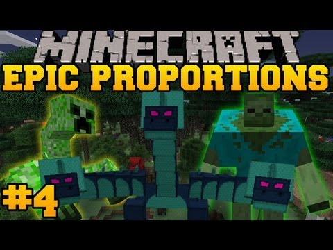 Minecraft: Epic Proportions - Ultra Zombie of Stalking - Episode 4 (S2 Modded Survival)