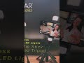 vivitar creator #dual led lights selfie stick @ quad tripod