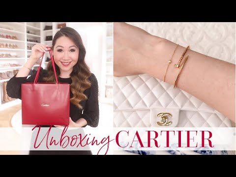 Cartier Double Unboxing! | Diamants Légers + Juste Un Clou Bracelet Review