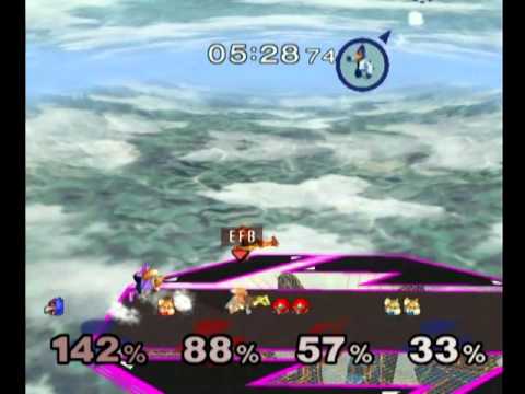 CrazyHand 2016 Doubles LF - Dayoshi + Sanne(Blue) vs. Rudolph + Nanashi(Red)