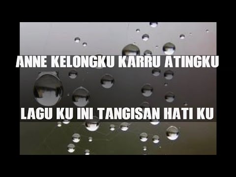 Terjemahan lagu Makassar "Kelong karru' atingku" Cover by Anhi