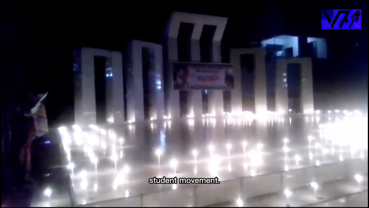 Netrakona Women's College Students Honor Martyrs of Anti-Discrimination Movement