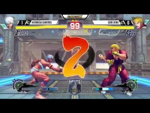 USF4 Gamerbee vs Dark Jiewa Stunfest 2015 CPT 2015