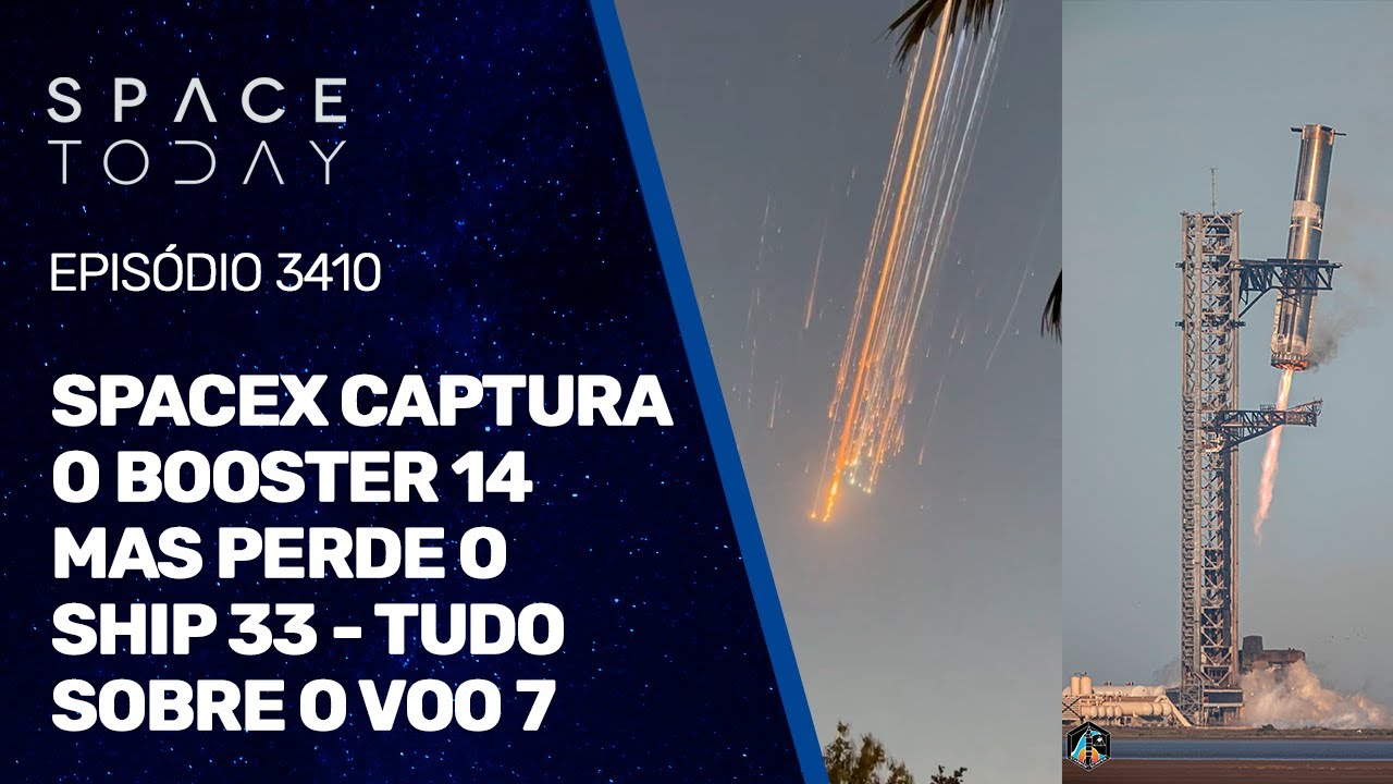 SPACEX CAPTURA BOOSTER 14 MAS PERDE SHIP 33 - TUDO SOBRE O VOO 7