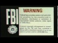 FBI Warning Intro Ident Movie 1998