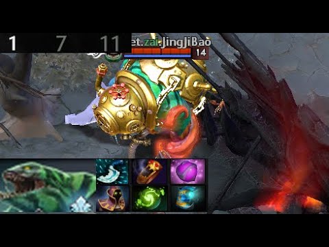 Zai - Tidehunter | Elephant vs Team Secret  (game 2) BO2 | The International 2021