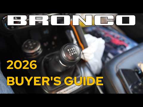 2026 Ford Bronco Buyer's Guide for Manual Transmissions