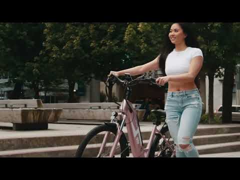 Gio Storm Electric Bike in ROSE GOLD!