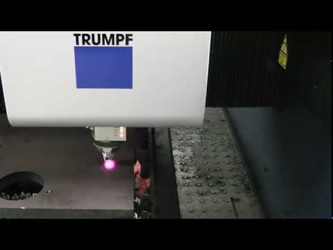 TruLaser 5030 fiber Cutting 1 Inch Thick Plate