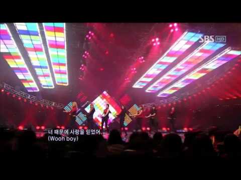 After school - Because of you (애프터 스쿨 - 너때문에) @ SBS Inkigayo 인기가요 100124