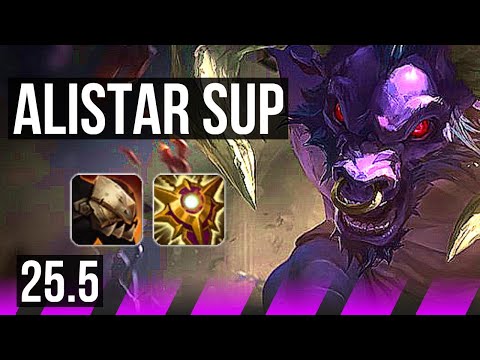 ALISTAR & Jinx vs SORAKA & Miss Fortune (SUP) | KR Master | 25.5