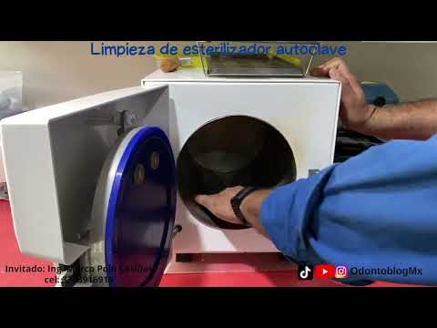 Limpieza del esterilizador autoclave