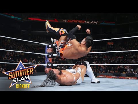 Neville puts WWE Cruiserweight Champion Akira Tozawa to the test: SummerSlam 2017 Kickoff Match