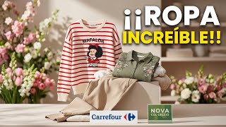 "CARREFOUR tiene ROPA INCREÍBLE para Primavera 2026 🌸 Nueva colección mujer"