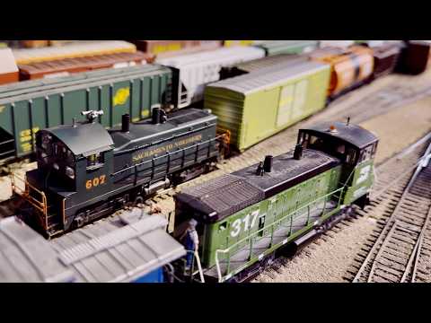 Part 139 - Brass switcher bangs cars and Burr gives a construction update #hoscale #modelrailroad