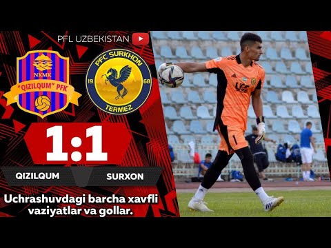 Coca-Cola Superliga. 10-tur QIZILQUM — SURXON 1:1