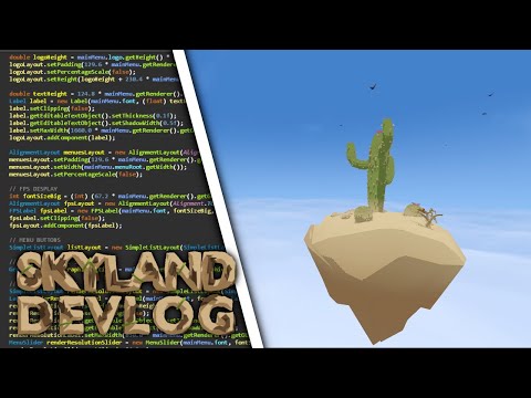Skyland Devlog #17 - Main Menu & Early Access 🐦