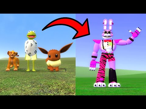 GLAMROCK BONNIE IN GMOD! - Garry's mod Sandbox