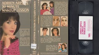 Adrien Arpel's 30 Minute Makeup Lesson (1986) VHS 60fps